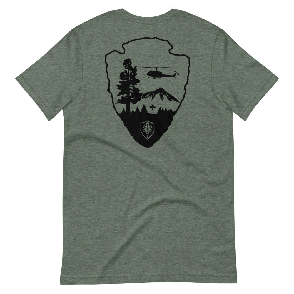 SOARescue - Arrowhead Shirt - Black Print - SOARescue