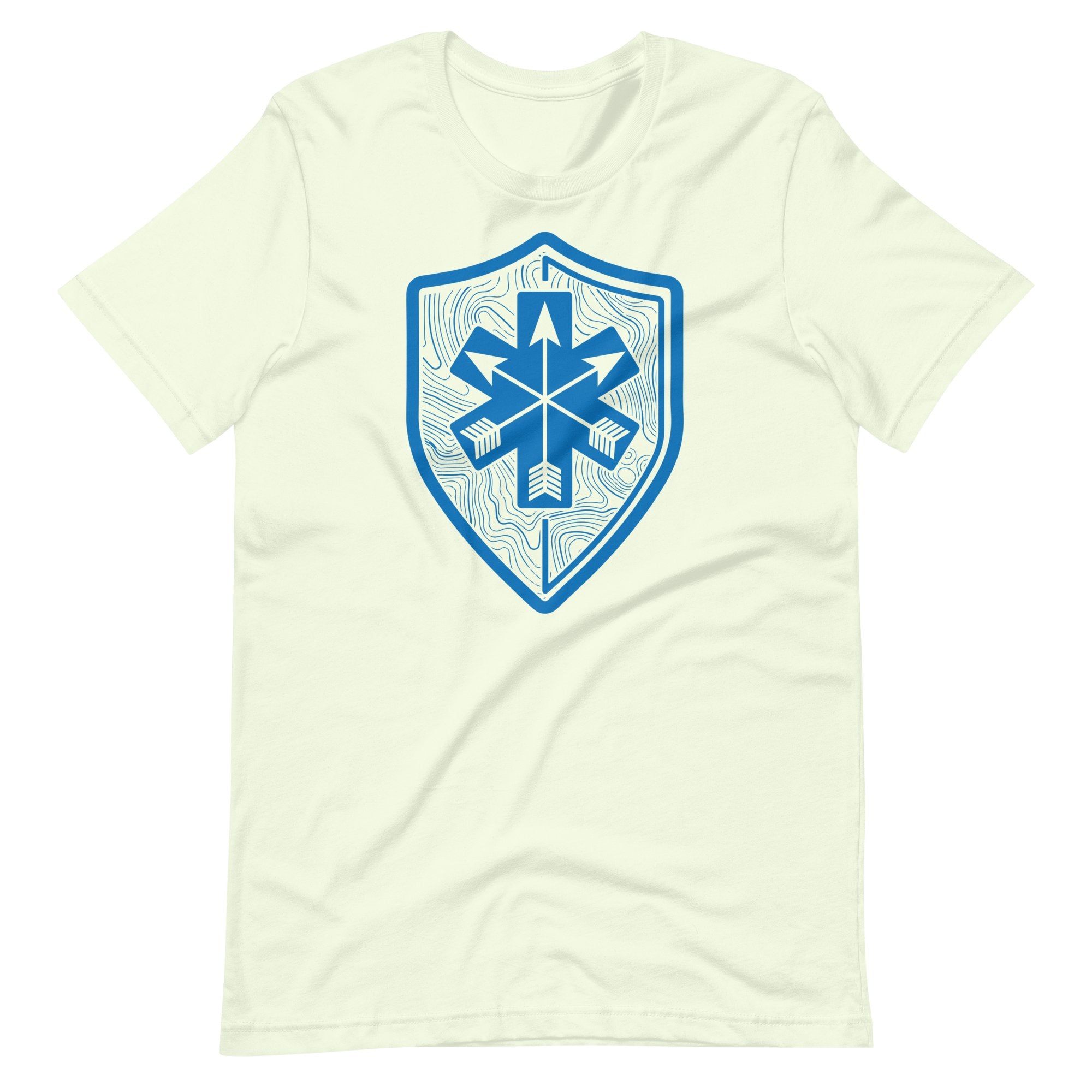 SOARescue - Blue Topo Print Shirt - SOARescue