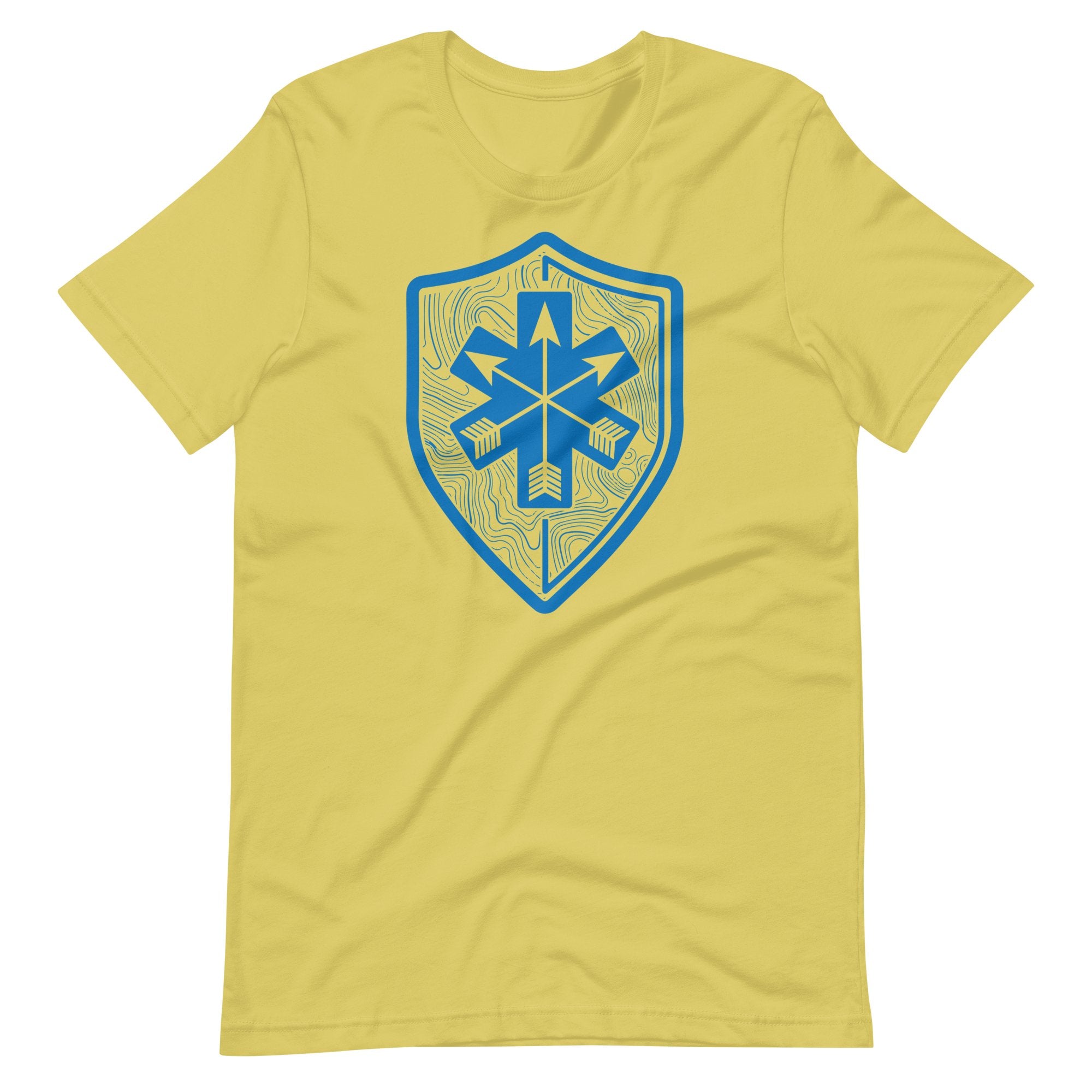 SOARescue - Blue Topo Print Shirt - SOARescue