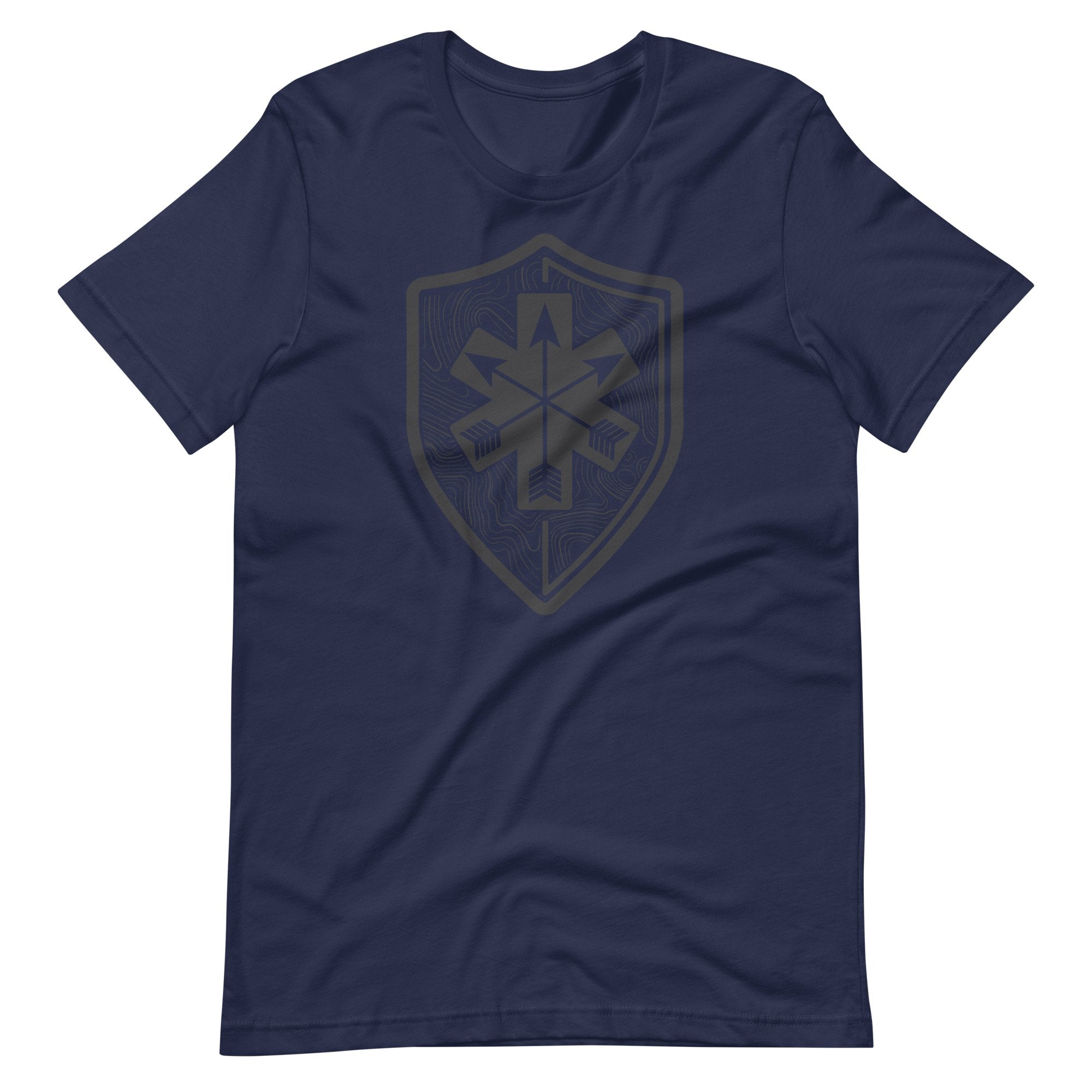 SOARescue - Dark Gray Print Topo Shirt - SOARescue
