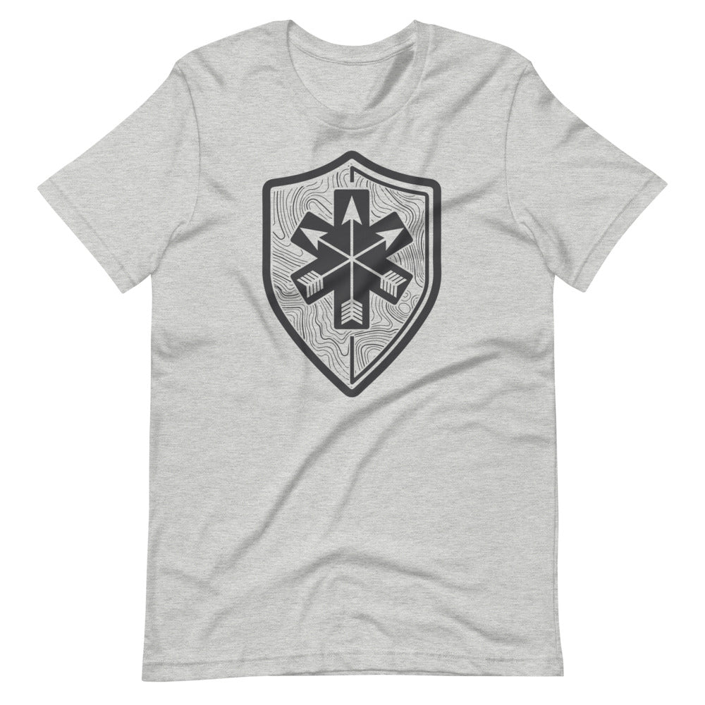 SOARescue - Dark Gray Print Topo Shirt - SOARescue