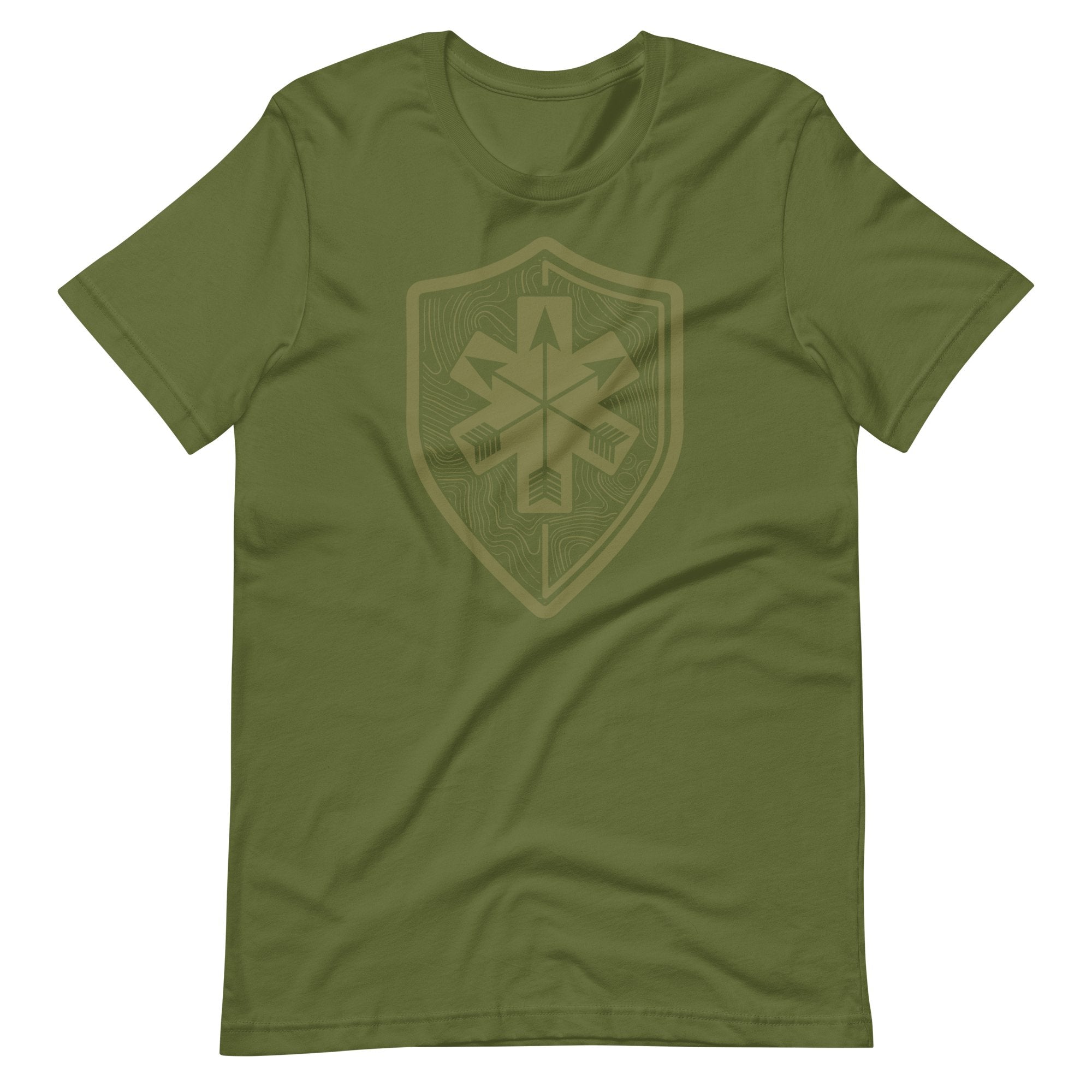 SOARescue - OD Green Print Topo Shirt - SOARescue