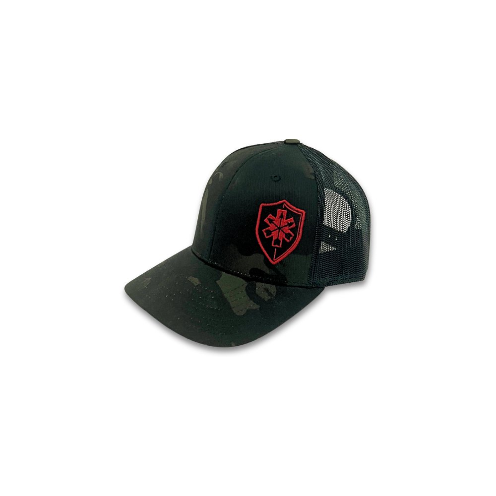 Black Multicam Logo Hat - SOARescue