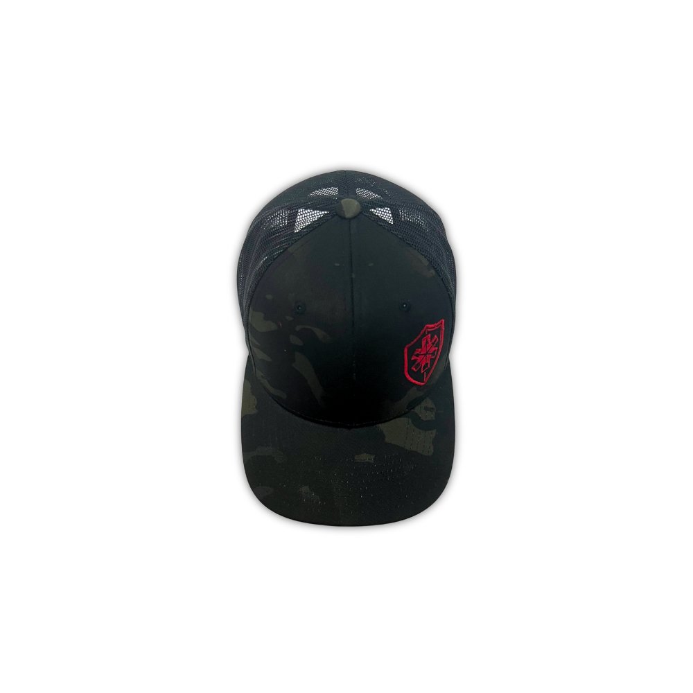 Black Multicam Logo Hat - SOARescue