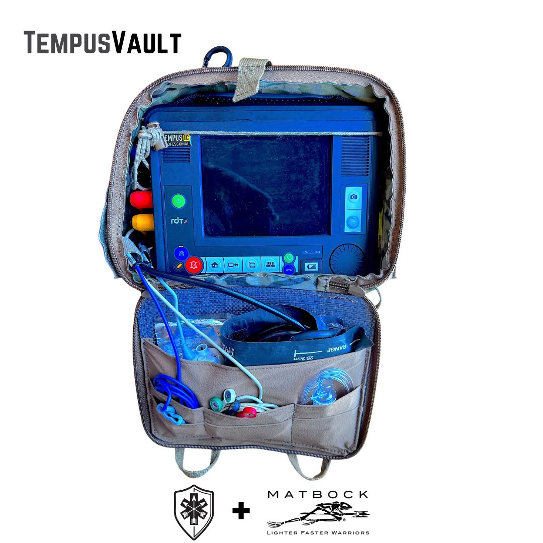 TempusVault- Operationally Optimized TEMPUS Monitor Pouch - SOARescue