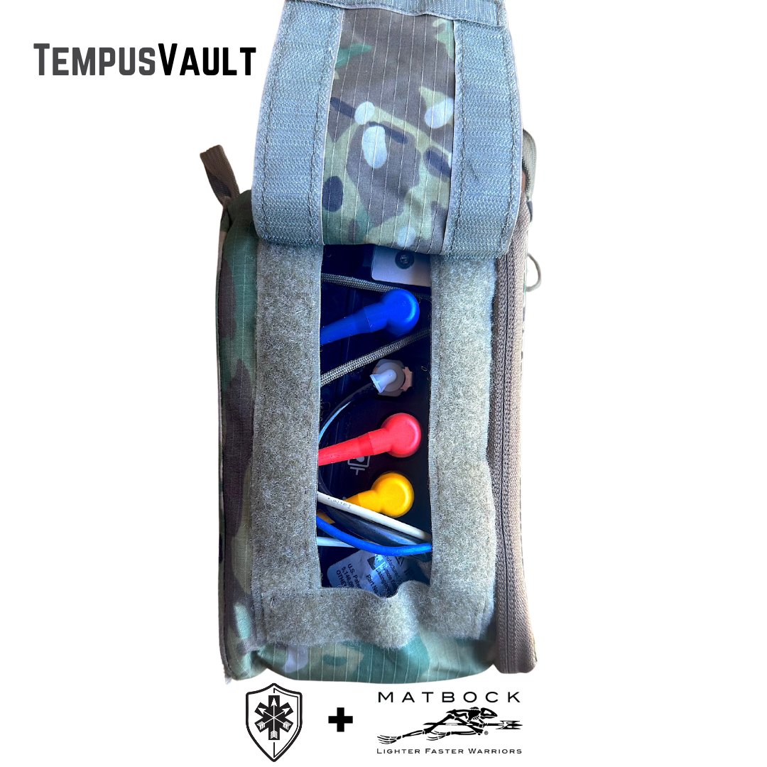 TempusVault- Operationally Optimized TEMPUS Monitor Pouch - SOARescue