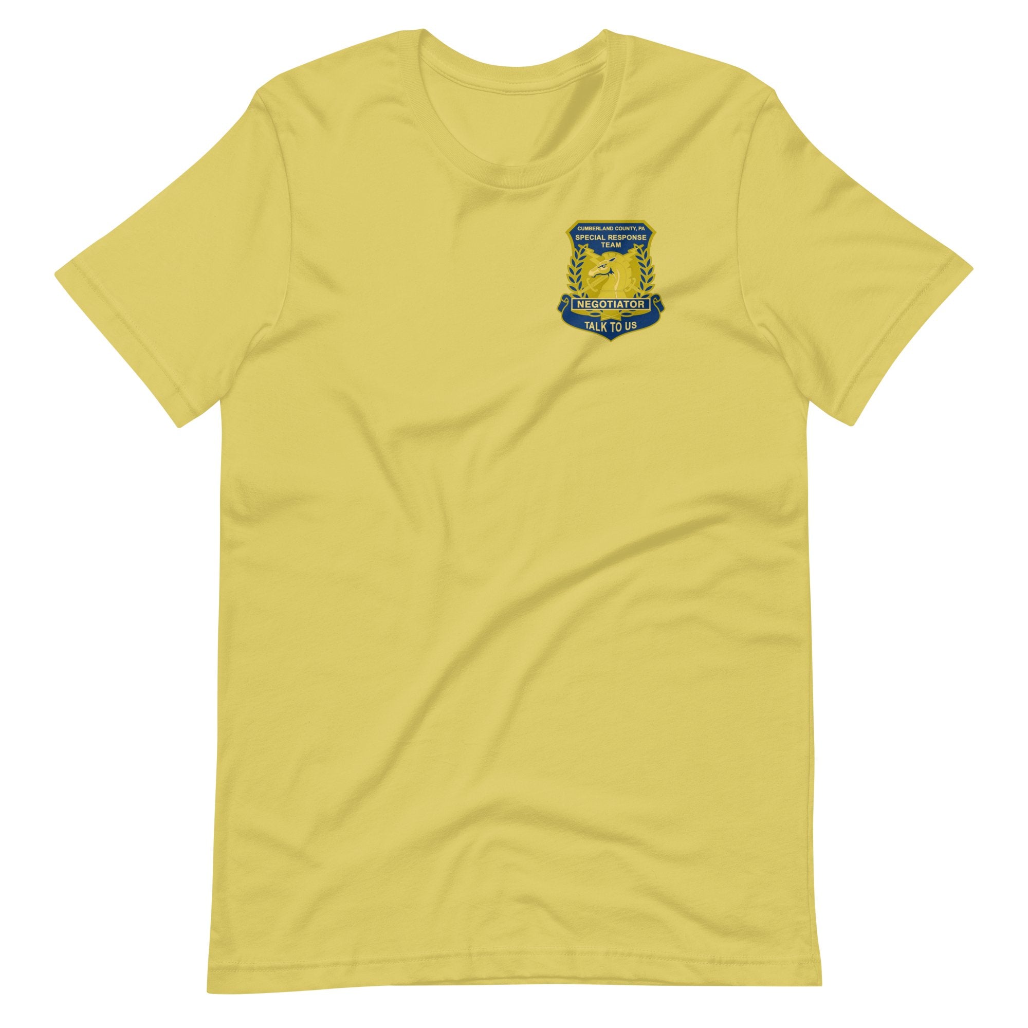 CCSRT - Negotiator Shirt - Blue and Yellow Print - SOARescue