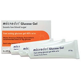 microdot® Glucose Gel, Fruit Flavor, 15GM Tube - SOARescue