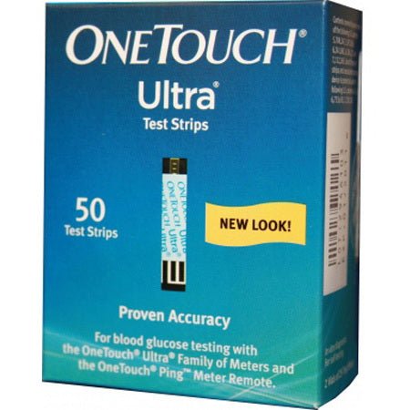 OneTouch® Ultra® Blood Glucose Test Strips, 5 sec Test Time - SOARescue