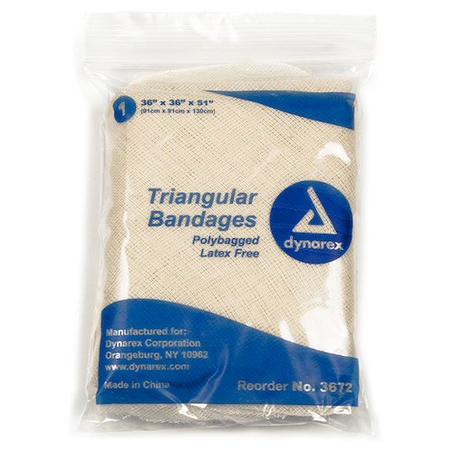 Triangular Bandages, 40in x 40in x 56in - SOARescue